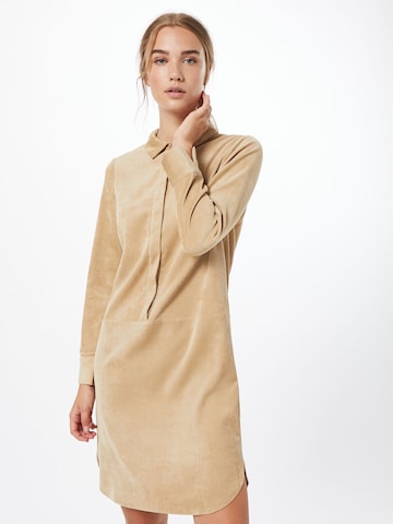 Abito camicia di Cartoon in beige: frontale