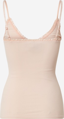 BeckSöndergaard Regular Undershirt 'Taylor' in Beige