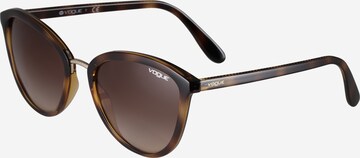 VOGUE Eyewear Sonnenbrille in Braun: predná strana