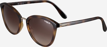 Lunettes de soleil VOGUE Eyewear en marron : devant