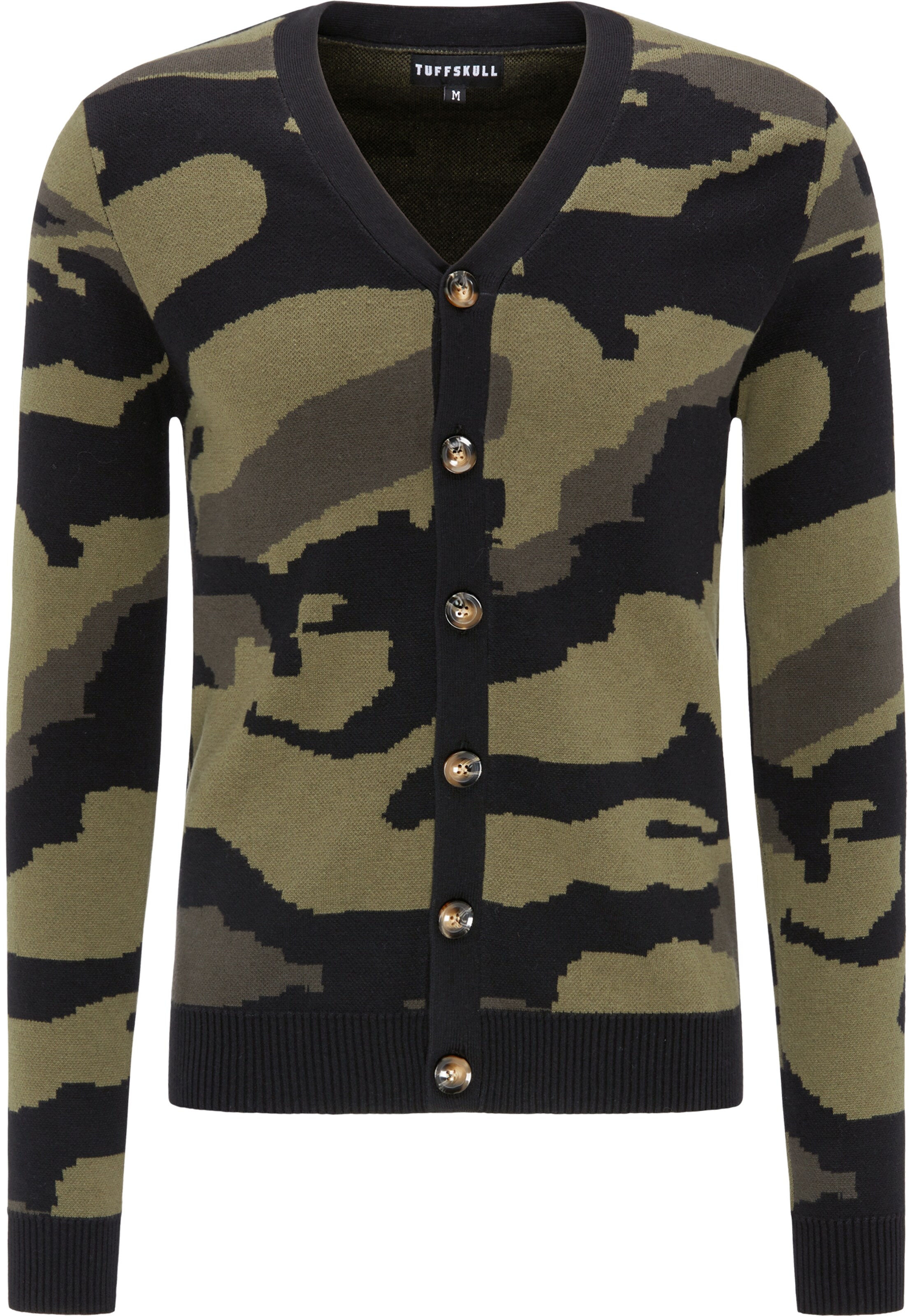 TUFFSKULL - Gebreid vest in de kleur Gemengde kleuren