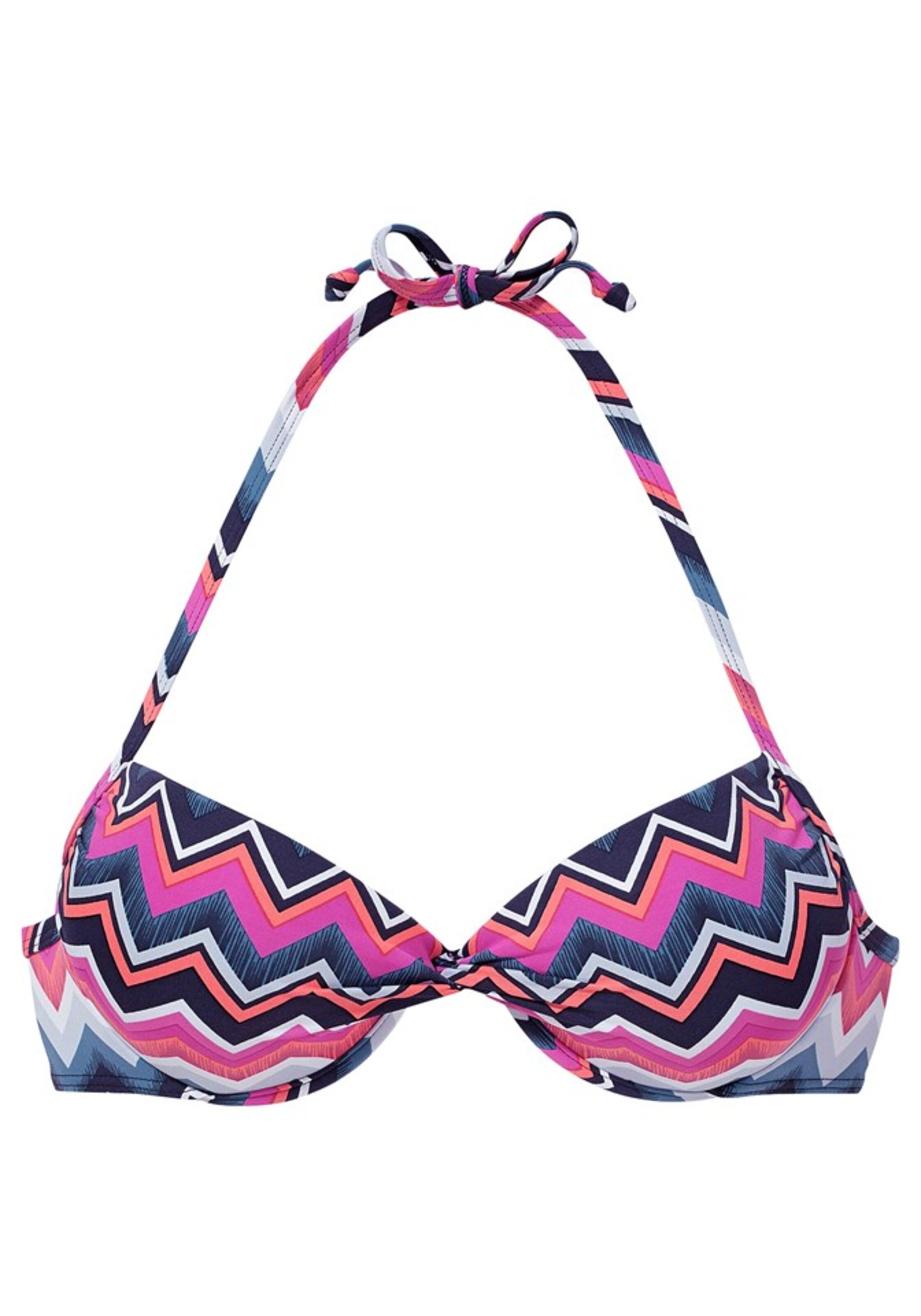 LASCANA - Bikinitop 'Pico' in blau