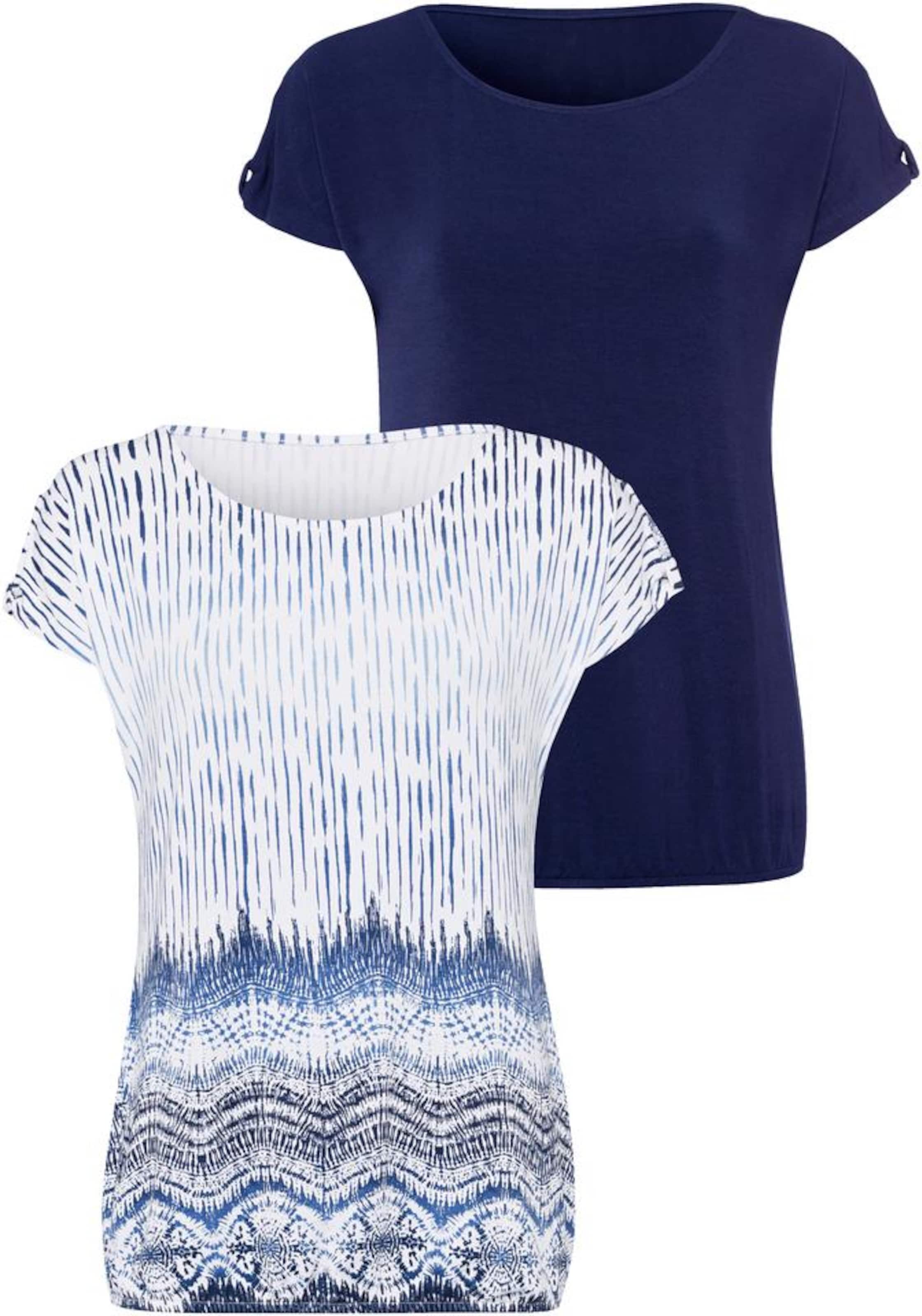 Maglietta di LASCANA in blu: frontale