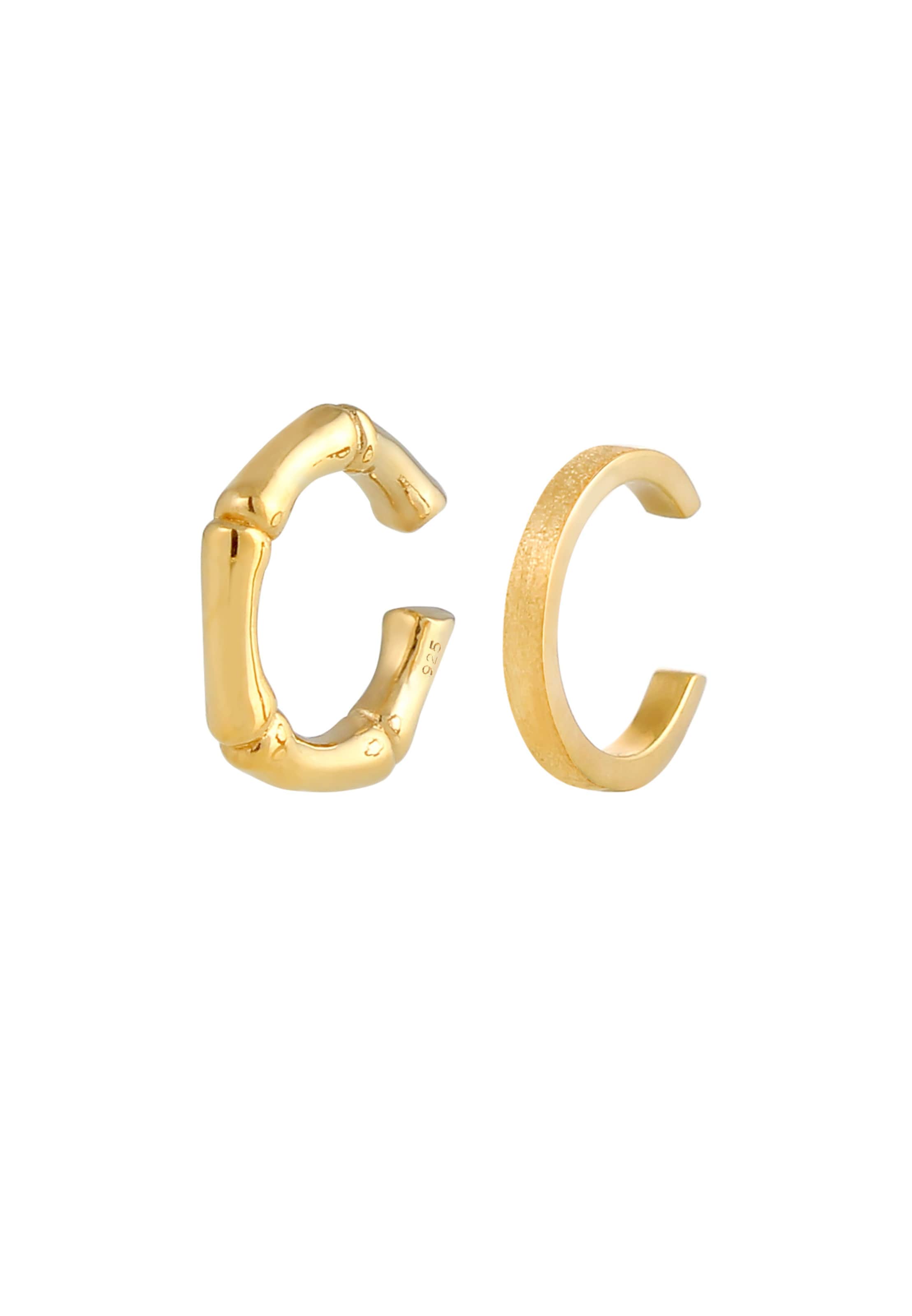 Boucles d'oreilles ELLI en or : devant