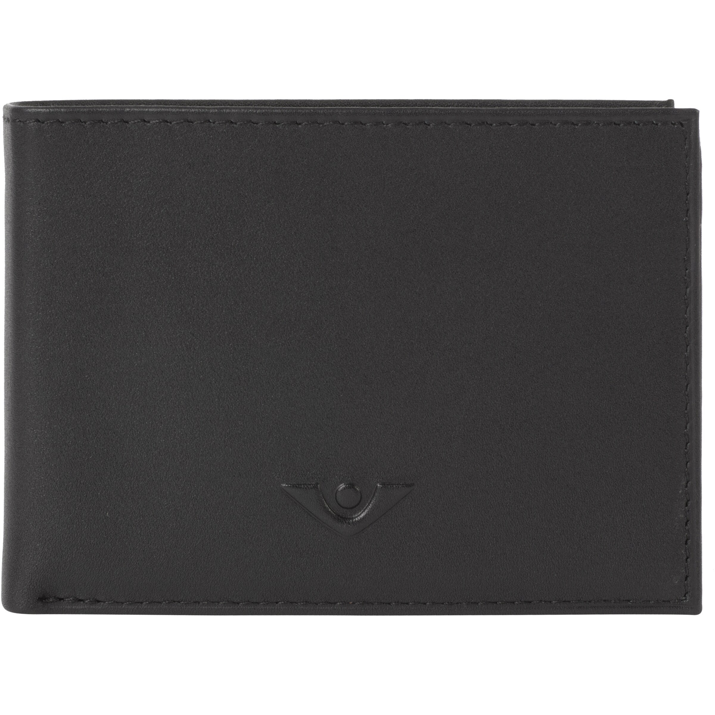 VOi Wallet 'Theo' in Black: front