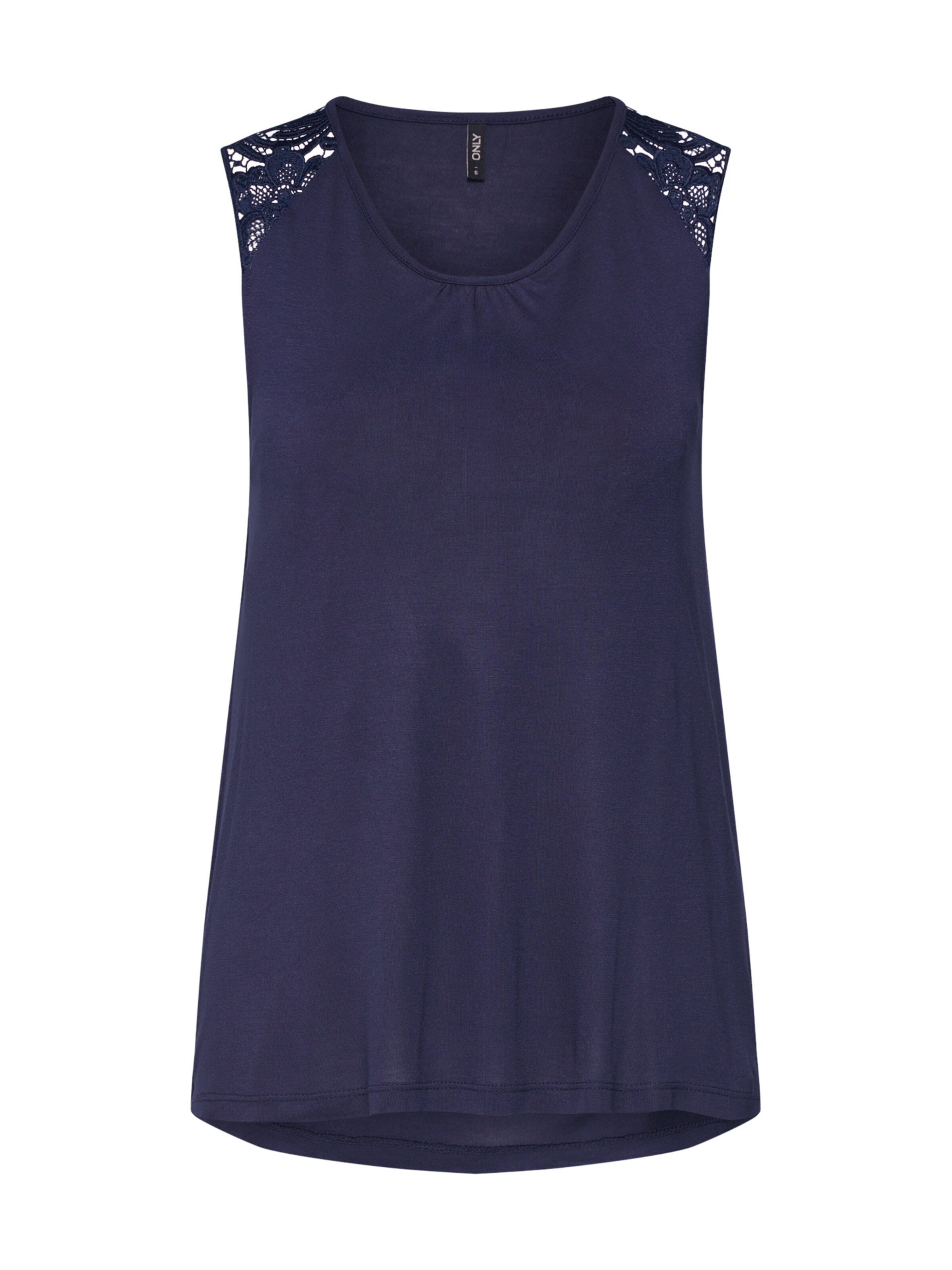 ONLY - Top 'ALBA' in de kleur Marine