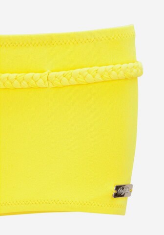 Pantaloncini per bikini 'Happy' di BUFFALO in giallo