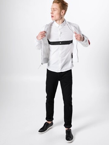 ALPHA INDUSTRIES Övergångsjacka 'MA-1 TT' i vit