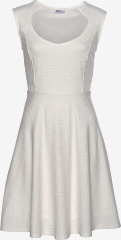 BEACH TIME Summer dress in White: front