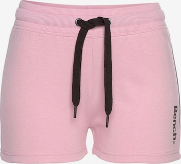 BENCH Παντελόνι σε ροζ: μπροστά