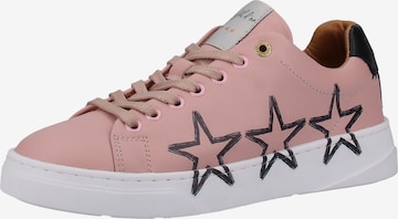 Baskets basses PANTOFOLA D'ORO en rose : devant