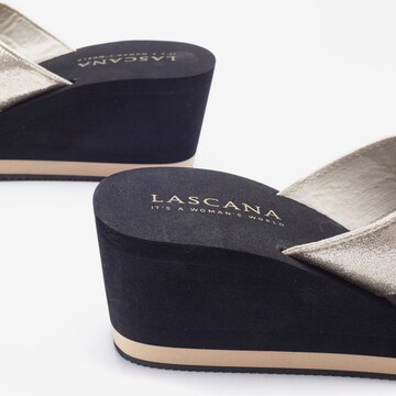 LASCANA Pantolette in Schwarz