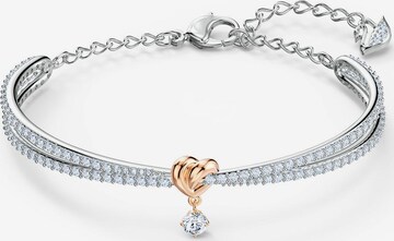 Swarovski Náramok 'Lifelong Heart' - strieborná