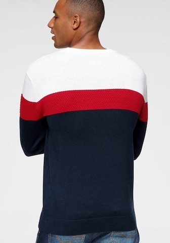 H.I.S Pullover in Blau