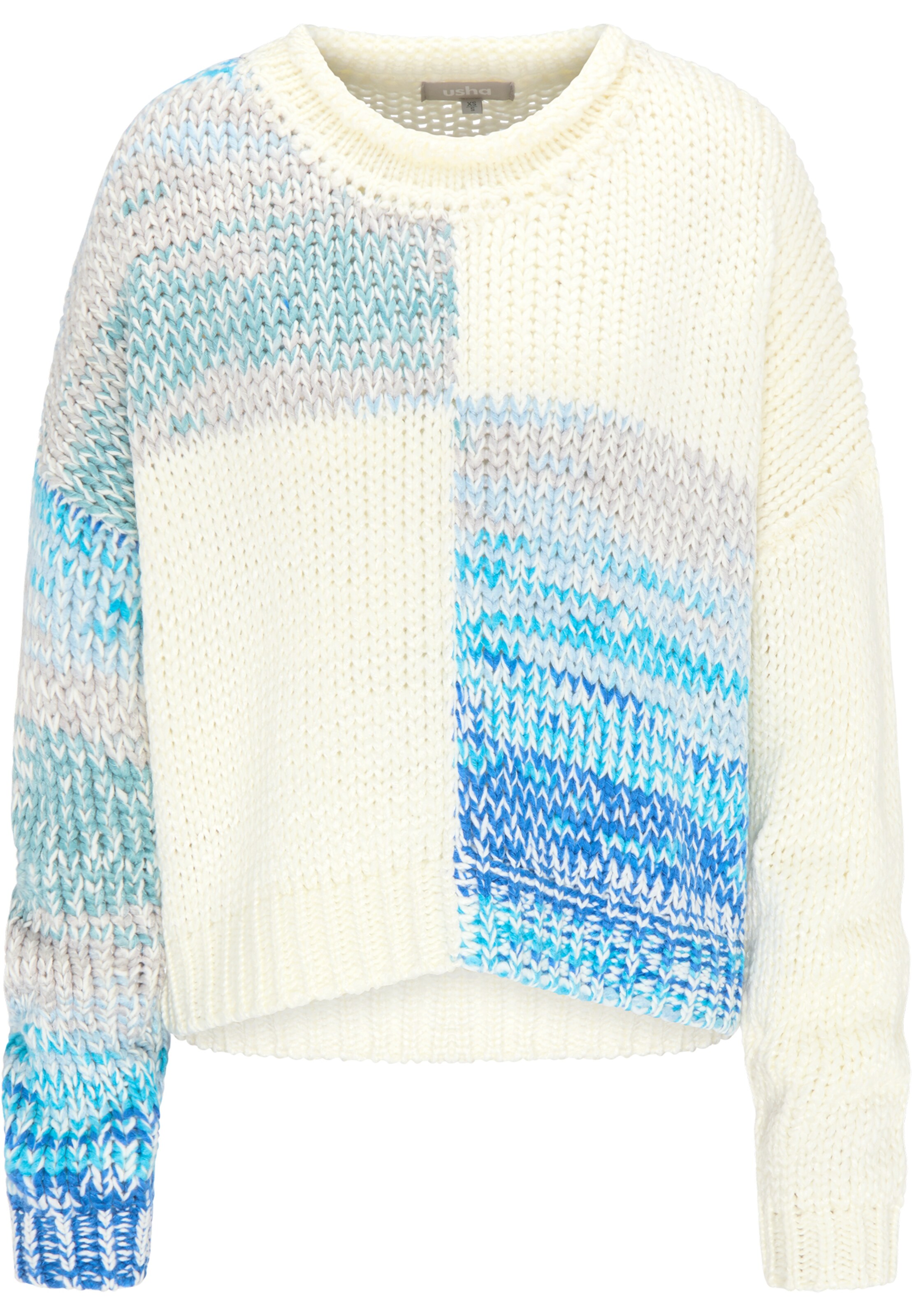 Usha - Oversized trui in de kleur Beige