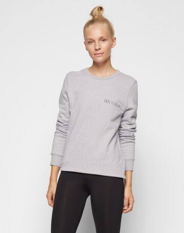 Hey Honey - Sweatshirt de desporto em cinzento: frente