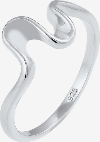 ELLI Ring 'Wellen' i sølv: forside