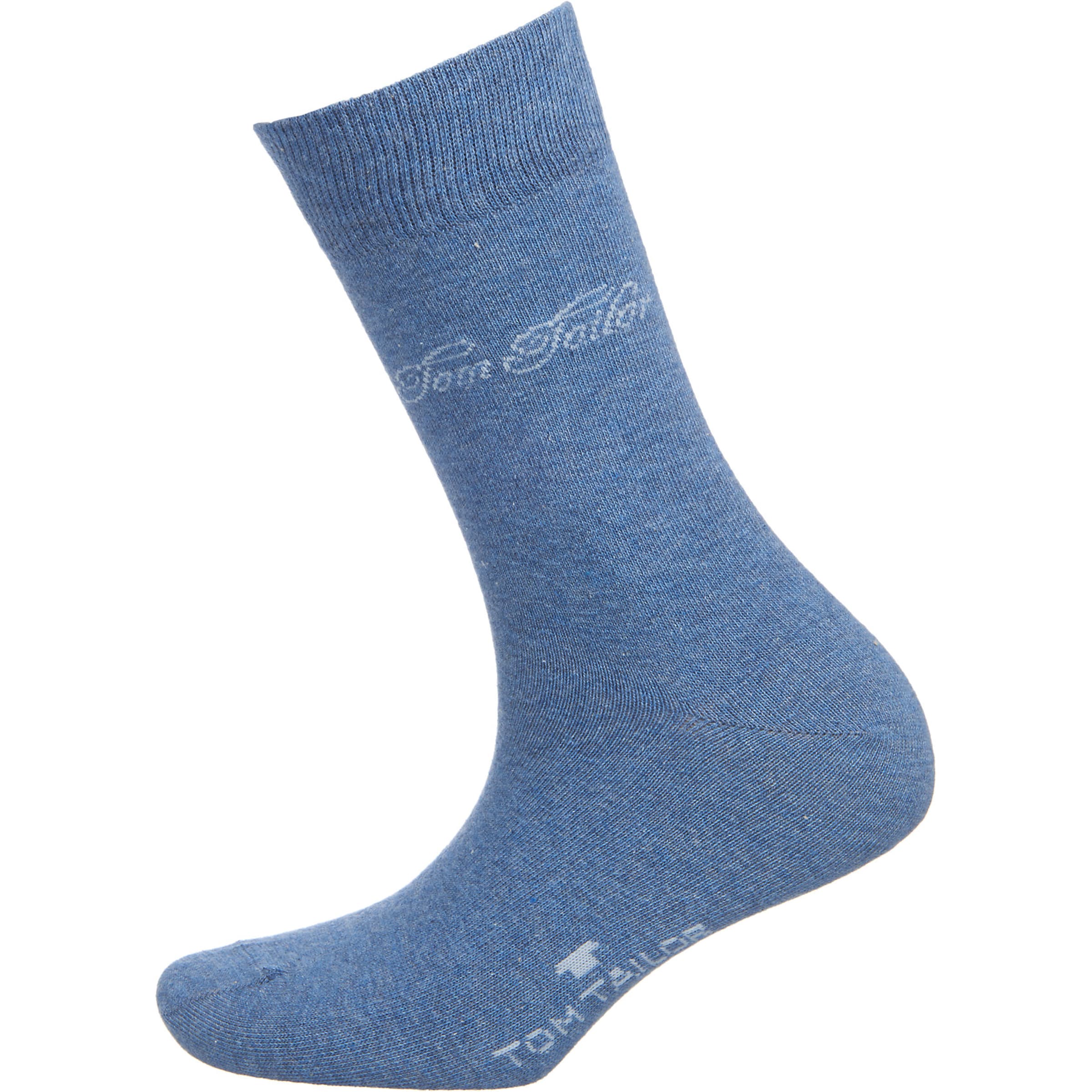 TOM TAILOR Skarpety w kolorze niebieski