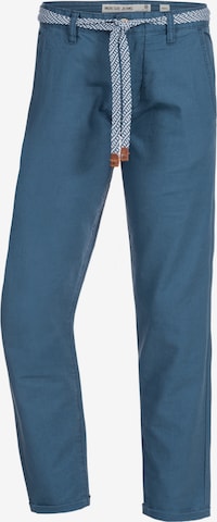 INDICODE JEANS Regular Broek 'Haverfiel' in Blauw: voorkant