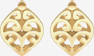 ELLI PREMIUM Earrings 'Ornament' in Gold: front