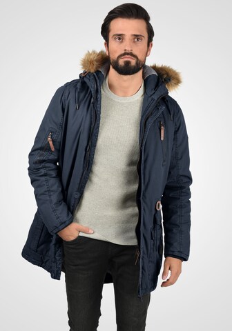 !Solid Winterparka 'Clark' in Blauw