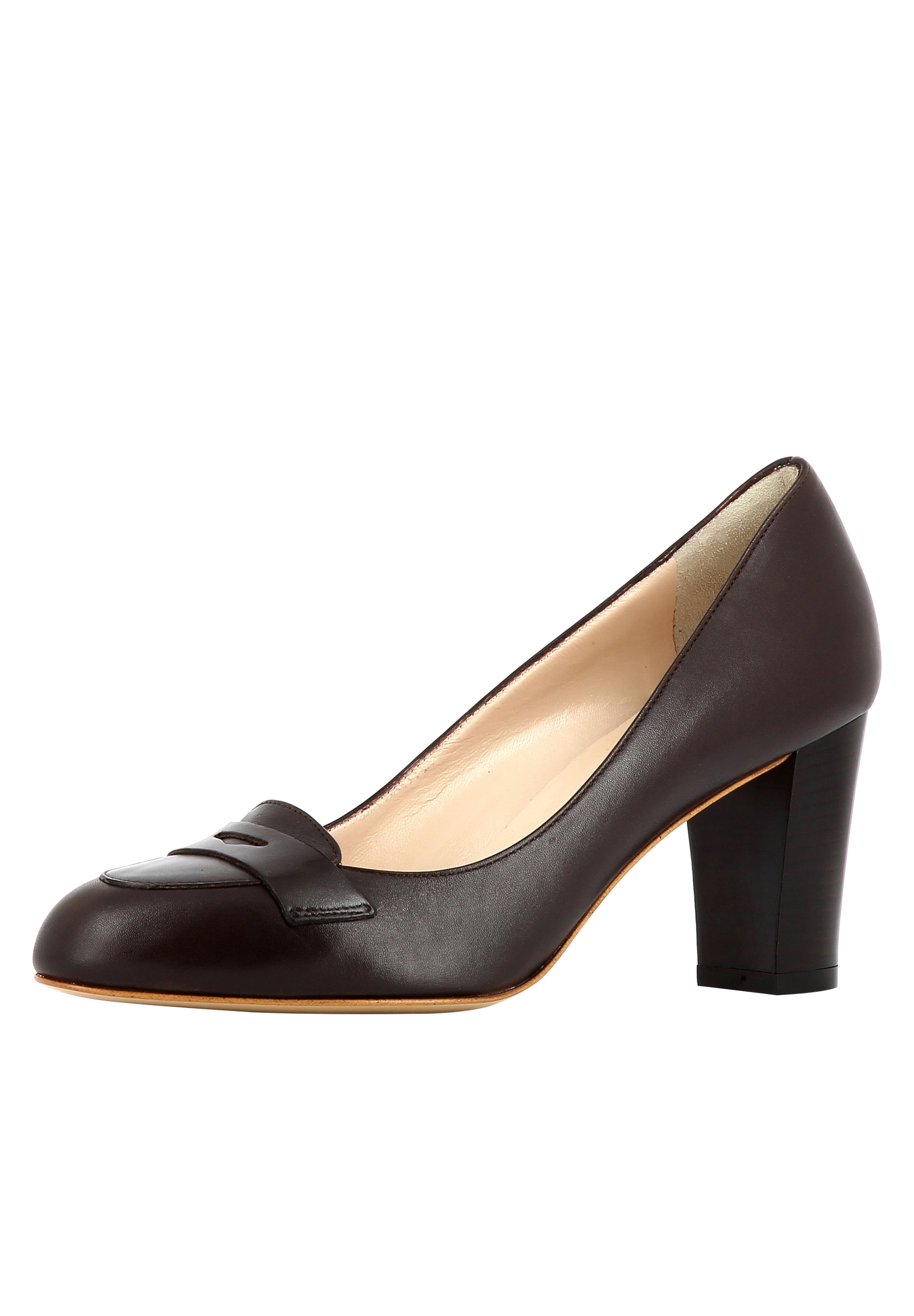 EVITA Pumps in Braun: Vorderseite