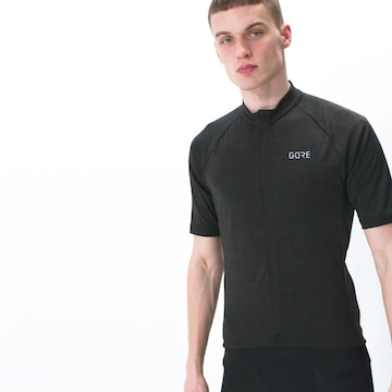 GORE WEAR Fahrradtrikot 'GORE® C3 Trikot' in Schwarz: Vorderseite