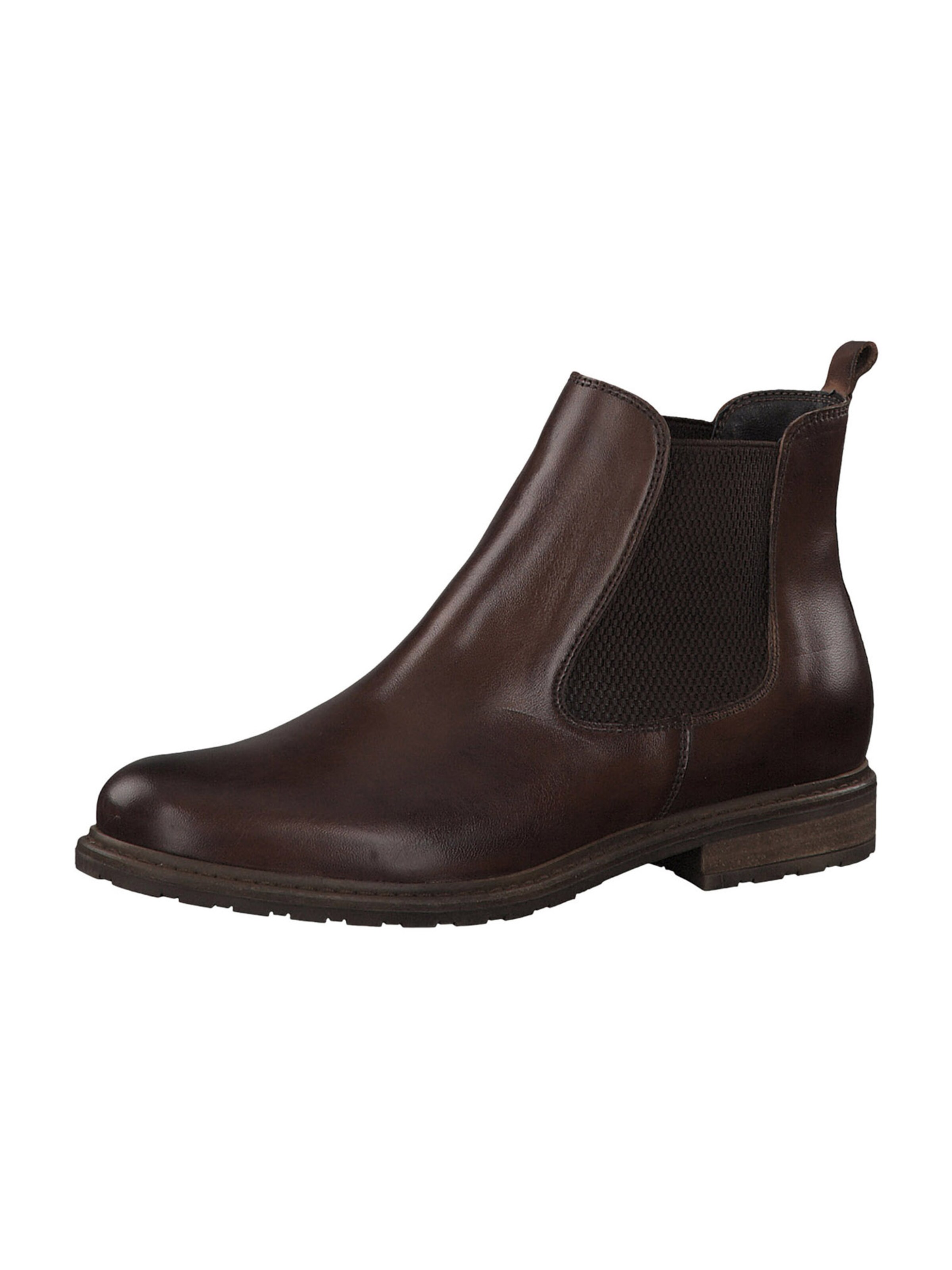 Tamaris Chelsea Boots in Brown: front