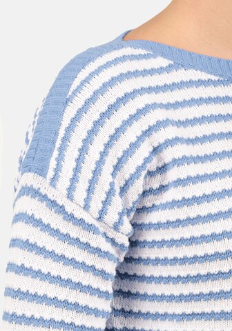 DESIRES Strickpullover 'Hilde' in Blau