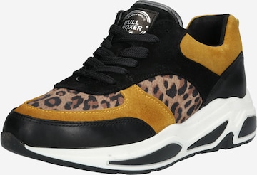 BULLBOXER Sneakers laag in Zwart: voorkant