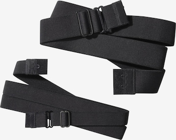 LASCANA - Accesorios para sujetador en negro: frente