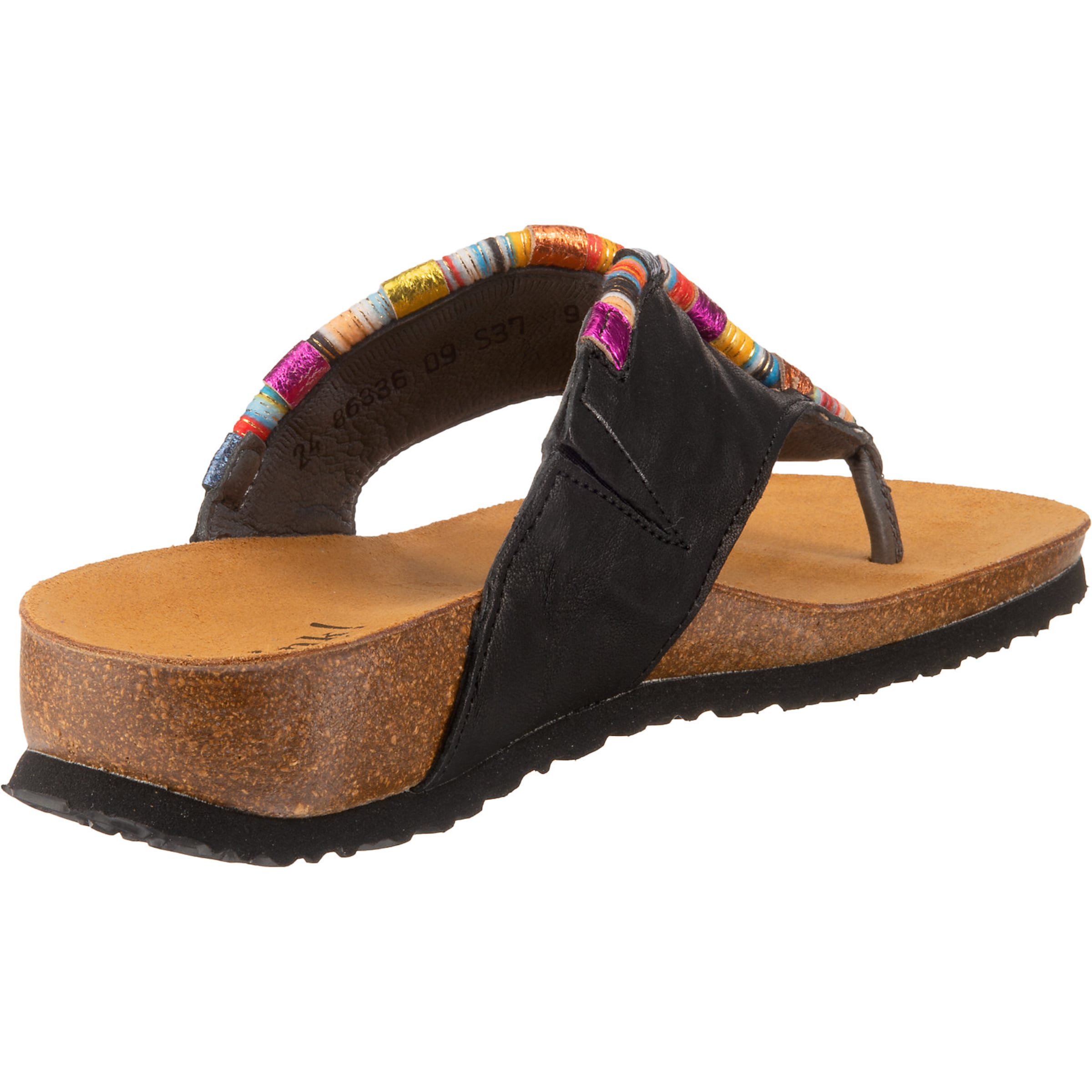 THINK! T-Bar Sandals 'Julia' in Black