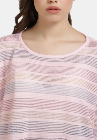 myMo at night Oversized Sweater in Pink: front