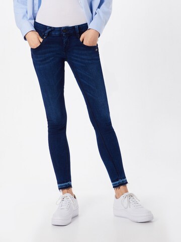 Skinny Jeans 'Nena' de la Gang pe albastru: față