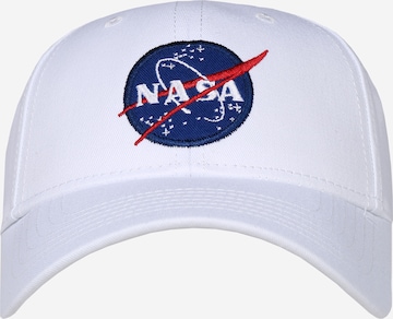 Cappello da baseball 'Nasa' di ALPHA INDUSTRIES in bianco