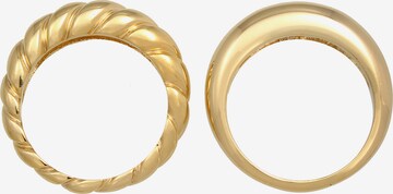 Anello 'Twisted' di ELLI PREMIUM in oro