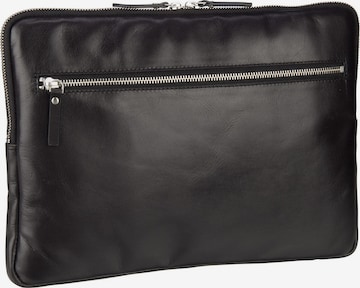 LEONHARD HEYDEN Laptop Bag 'Cambridge' in Black: front