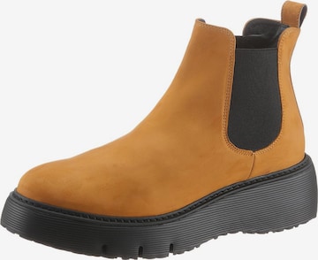 Paul Green Chelsea Boots in Yellow: front