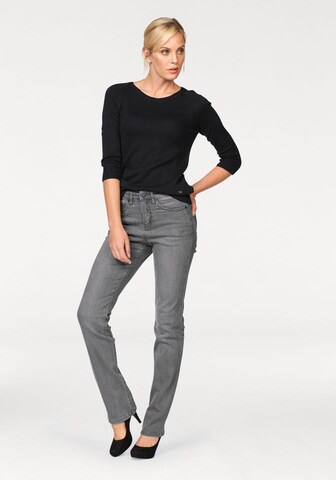 ARIZONA Regular Jeans 'Gerade Form' in Grau