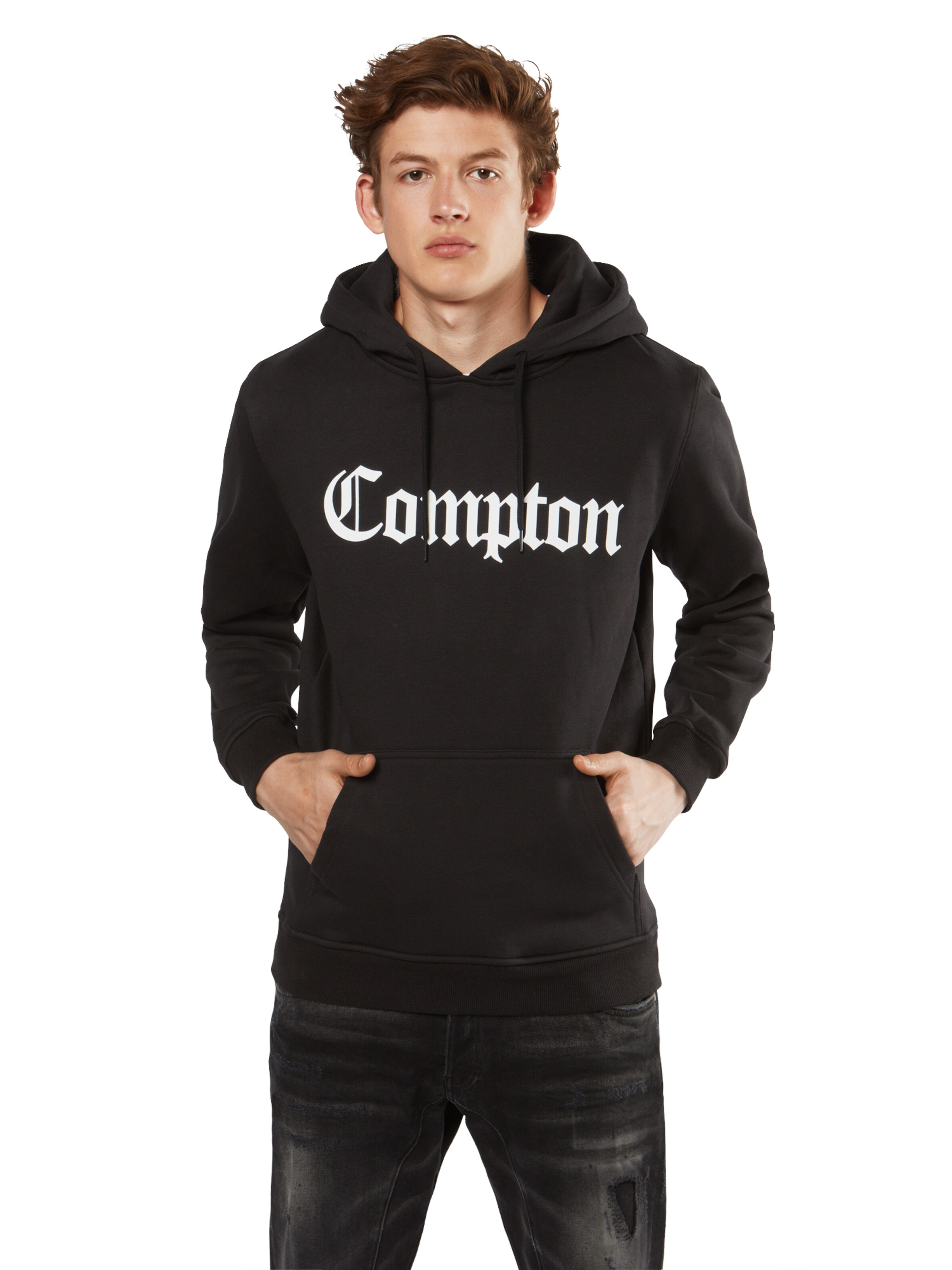 MT Men Sweatshirt 'Compton' in Schwarz: Vorderseite