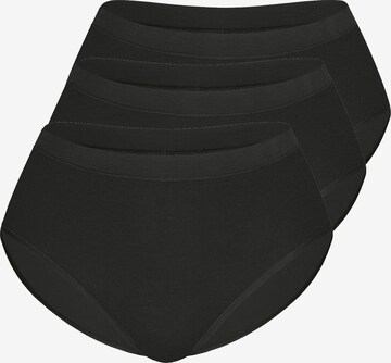 sassa Panty 'Lovely Skin' in Black: front