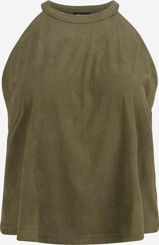 Urban Classics Top in Groen: voorkant