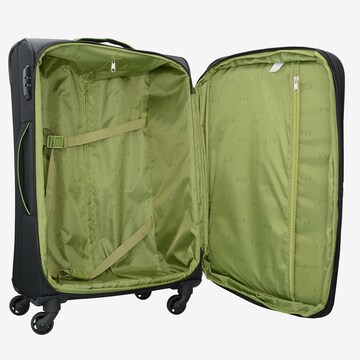 D&N Suitcase Set in Black