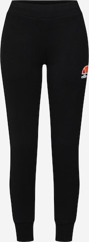 ELLESSE Tapered Trousers 'Queenstown' in Black: front