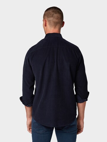 TOM TAILOR Regular Fit Hemd in Blau