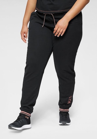 H.I.S Loose fit Pants in Black: front