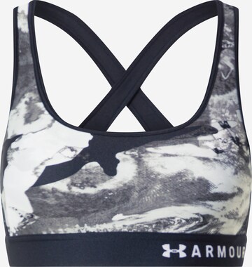 UNDER ARMOUR Bustier Sport bh in Zwart: voorkant