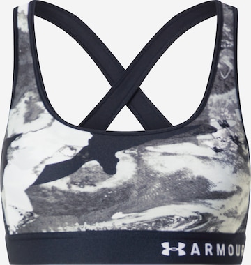 Reggiseno sportivo di UNDER ARMOUR in nero: frontale