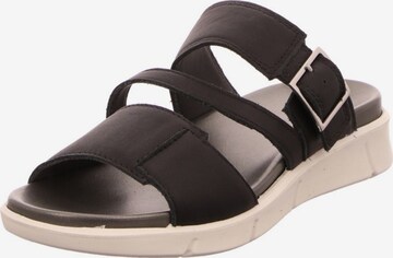 Legero Mules in Black: front