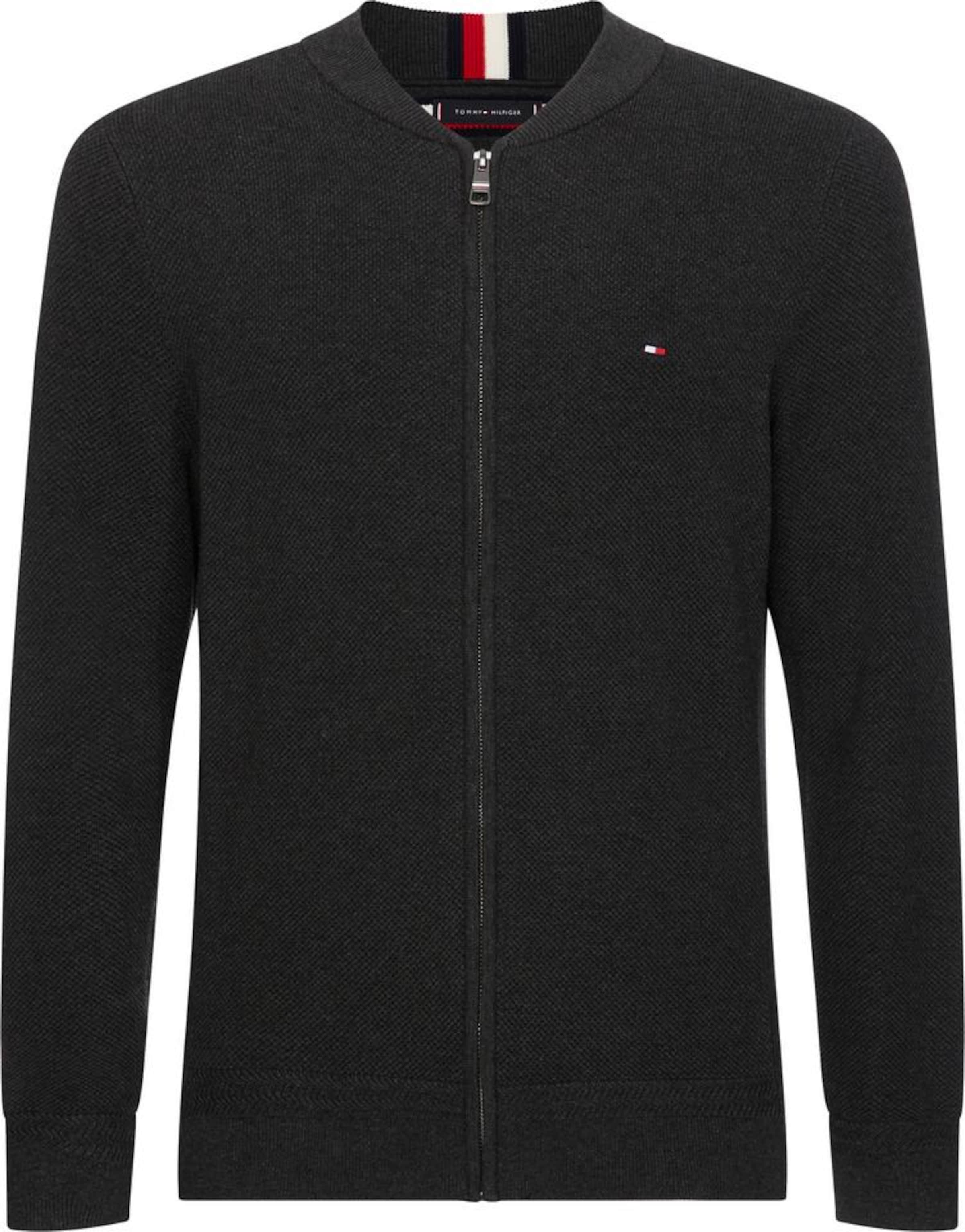 tommy hilfiger grey cardigan